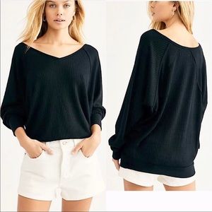 Free People Santa Clara Thermal Top